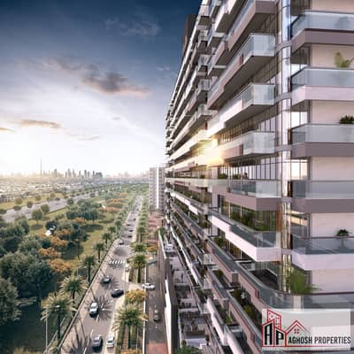 1 Bedroom Apartment for Sale in Dubai Sports City, Dubai - Sport City_Balcony View_2K. jpg