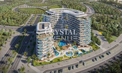 استوديو  للبيع في جزيرة المرجان، رأس الخيمة - 250301_RARE_BNW AMBROSIA_exterior_C10_8K. jpg