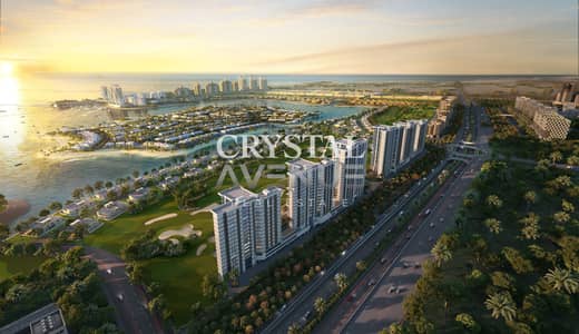 2 Bedroom Flat for Sale in Al Hamra Village, Ras Al Khaimah - 1. Aerial Evening. jpg