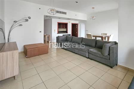 2 Bedroom Apartment for Rent in Jumeirah Beach Residence (JBR), Dubai - Spacious | Bright | Fully Furnished