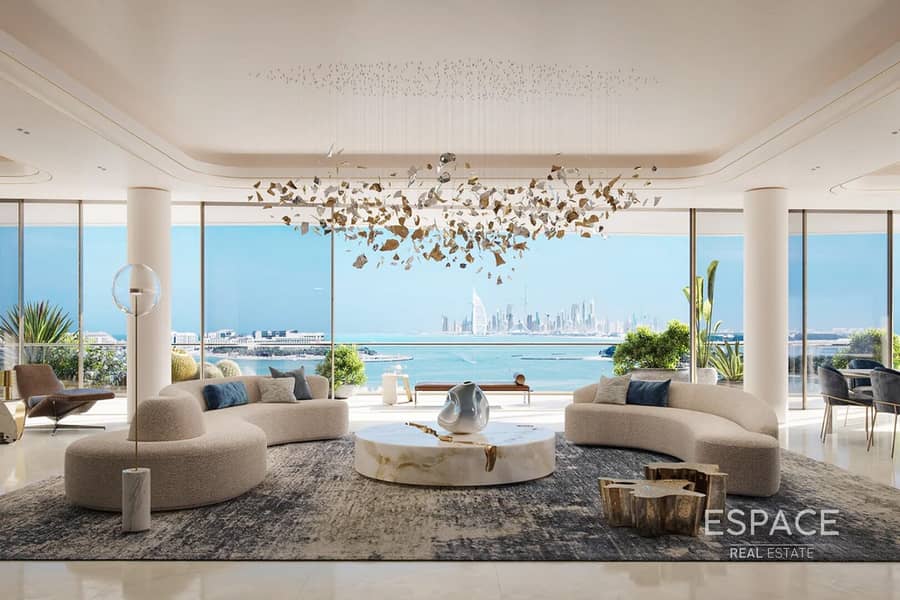 Luxury High Floor 3 Bed Como Residences with Panoramic Views of Burj Al Arab, Palm Jumeirah and Ain Luxury High Floor 3 Bed Como Residences with Panoramic Views of Burj Al Arab, Palm Jumeirah and Ain