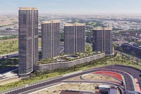 1 Bedroom Flat for Sale in Motor City, Dubai - Street View | Luxury Apartment | Modern layout
