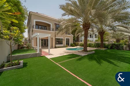 5 Bedroom Villa for Rent in Jumeirah Golf Estates, Dubai - Extended | Private Pool | Golf View