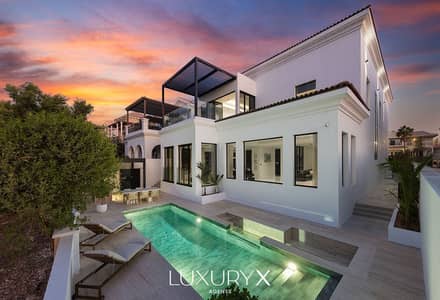 6 Bedroom Villa for Sale in Jumeirah Golf Estates, Dubai - Turn key | Luxury Mansion | Earth course views