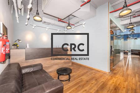 Office for Rent in Al Sufouh, Dubai - Reception | Partitioned Office | Chiller Free