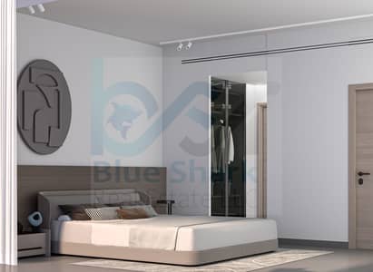 朱美拉环形村(JVC)， 迪拜 2 卧室公寓待售 - Berkeley Square- 2BR- Bedroom 1 Dresser. png