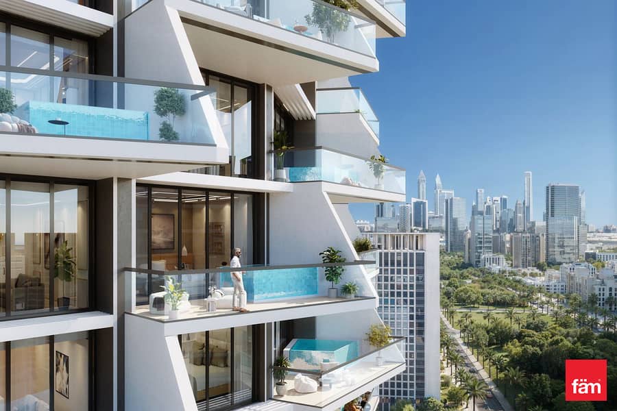 位于朱美拉环形村(JVC)，JVC第17区，Binghatti Grove 1 卧室的公寓 1484900 AED - 12491045