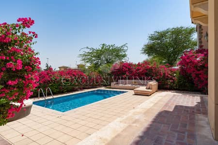 4 Bedroom Villa for Rent in Jumeirah Golf Estates, Dubai - Doral | Rectangle Pool | Golf View | Exclusive