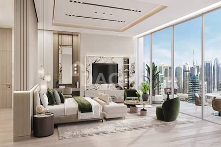 2 Bedroom Apartment for Sale in Dubai Marina, Dubai - 2 + Study | Sea Marina View | 3 Balconies