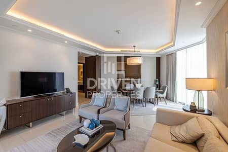 2 Bedroom Apartment for Rent in Downtown Dubai, Dubai - Ready to move in | Furnished Unit | Burj View