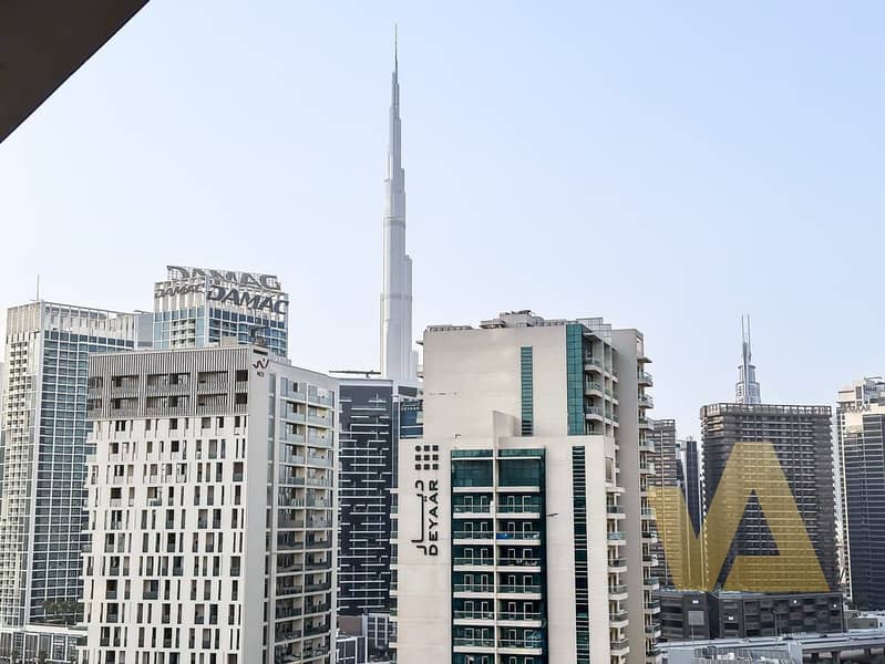 High Floor | Canal l Burj View | Upgraded l Vacant - Image 10