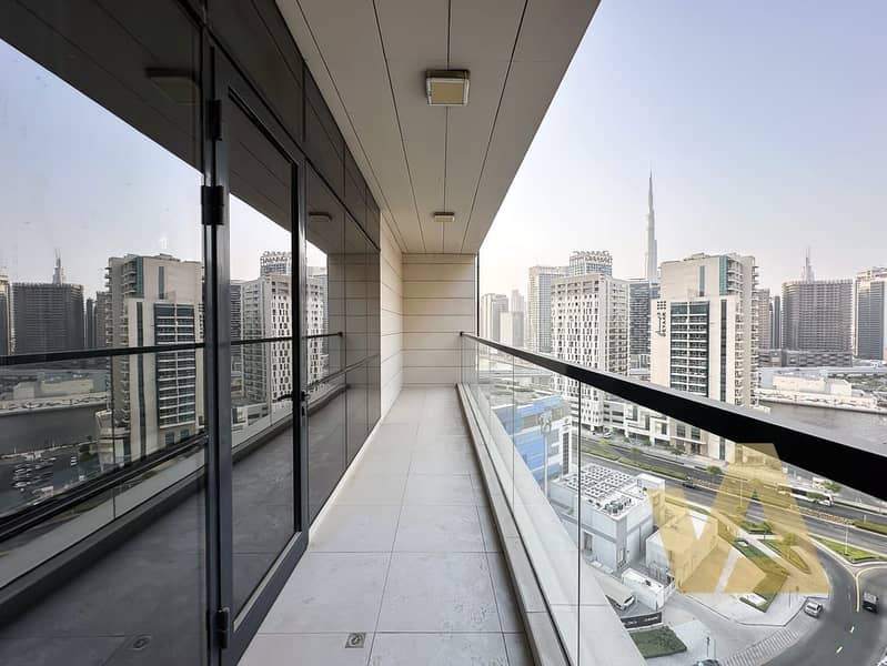 High Floor | Canal l Burj View | Upgraded l Vacant - Image 12