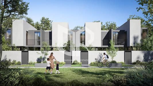 2 Bedroom Townhouse for Sale in Al Suyoh, Sharjah - TH-3&3-Back-01. jpg