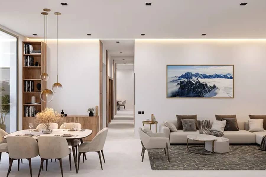位于朱美拉环形村(JVC)，JVC第13区，Oro24莱万托住宅楼 3 卧室的公寓 1750000 AED - 12496807