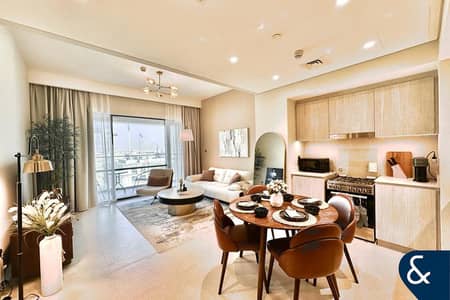 1 Bedroom Apartment for Sale in Dubai Creek Harbour, Dubai - Furnished | Hotel amenities | Beach access