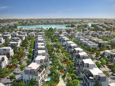 4 Bedroom Villa for Sale in Tilal Al Ghaf, Dubai - Close to the Pool | Vastu Unit | Closed Kitchen