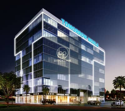 Офис Продажа в Интернешнл Сити, Дубай - Night View of the commercial tower. jpg