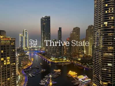 1 Bedroom Apartment for Rent in Dubai Marina, Dubai - Full Marina View | Furnished | Renovated