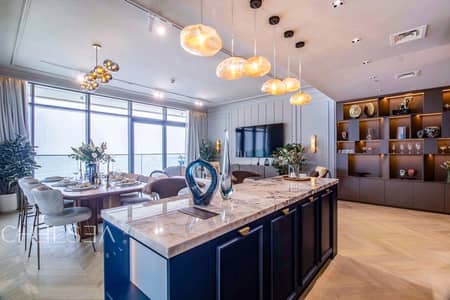 3 Bedroom Flat for Rent in Dubai Harbour, Dubai - PALM VIEW | UPGRADED APARTMENT | HIGH FLOOR