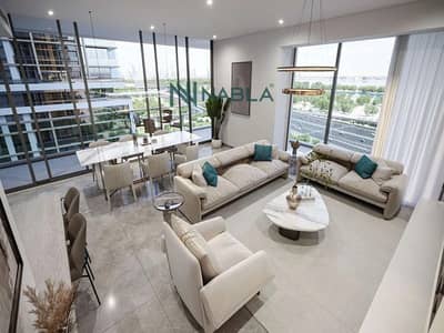 1 Bedroom Flat for Sale in Sobha Hartland, Dubai - living room. jpg. jpg