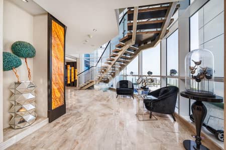 4 Bedroom Apartment for Rent in Dubai Marina, Dubai - Penthouse | Furnished | Upgraded