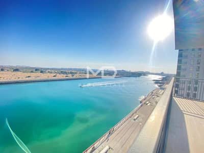 3 Bedroom Flat for Rent in Yas Island, Abu Dhabi - Full Canal Views | Vacant Soon| With Maids Room