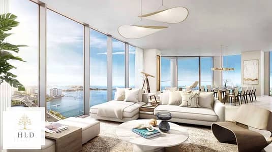 1 Bedroom Flat for Sale in Palm Jumeirah, Dubai - 19th Floor | Beach & Marina Views | Super Lux