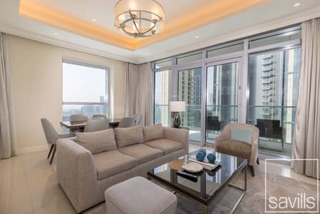 2 Bedroom Flat for Rent in Downtown Dubai, Dubai - Vacant | Burj Khalifa View | Bills Included