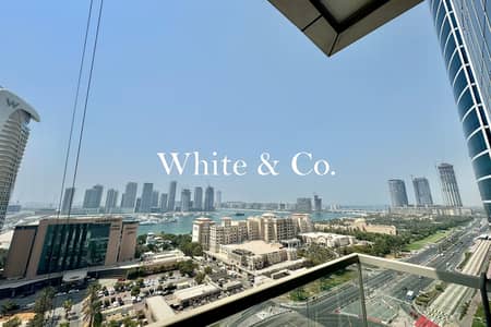 3 Bedroom Apartment for Rent in Dubai Marina, Dubai - Vacant | Fully Furnished | Palm View
