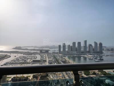 3 Bedroom Flat for Rent in Dubai Marina, Dubai - High Floor | Palm Jumeirah and sea view