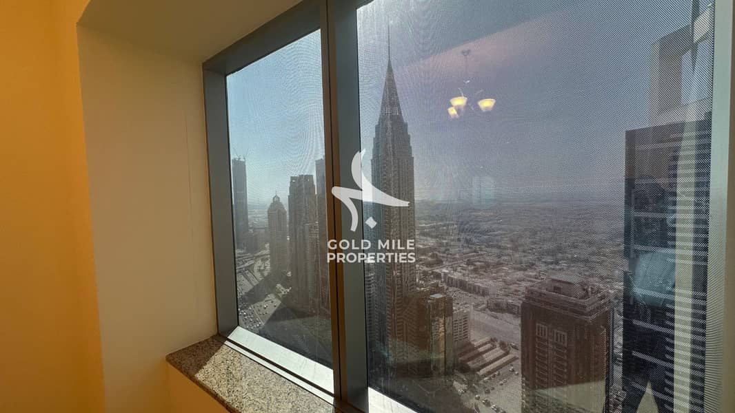 2-BEDROOM PLUS STORAGE | AMAZING SEA AND SHEIKH ZAYED ROAD VIEW| BEST PRICE - Image 6