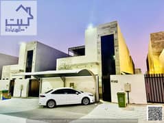 Villa for rent in Al Helio. The villa has an excellent location on a main street, close to services, and on Mohammed bin Zayed Street. It consists of