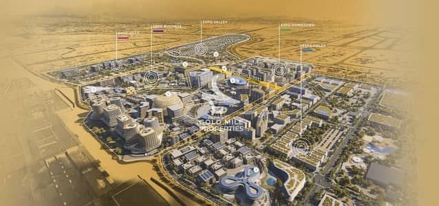 1 Спальня Апартамент Продажа в Экспо Сити, Дубай - District-Desk-Eng-min. png