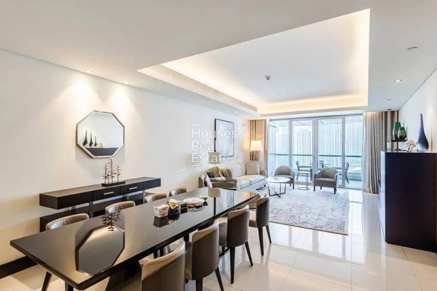 Furnished | Burj Khalifa and Fountain View