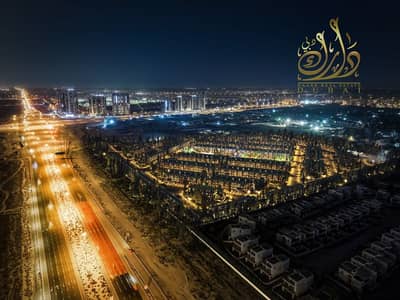 تاون هاوس 3 غرف نوم للبيع في دبي لاند، دبي - CGI-NIGHT-DRONE. jpg