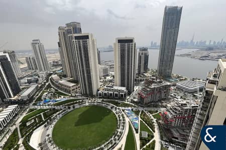 1 Bedroom Flat for Sale in Dubai Creek Harbour, Dubai - Burj & Park View | High Floor | Large Layout