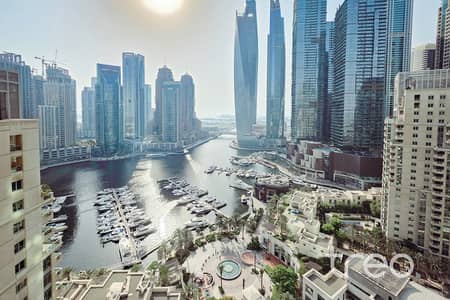 2 Bedroom Apartment for Rent in Dubai Marina, Dubai - Elegant High-Rise | Stunning Marina Views