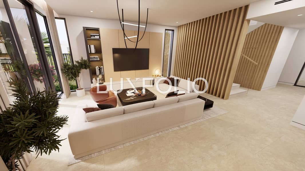 位于奥尔达避风港，Ferns 4 卧室的联排别墅 4200000 AED - 12506358