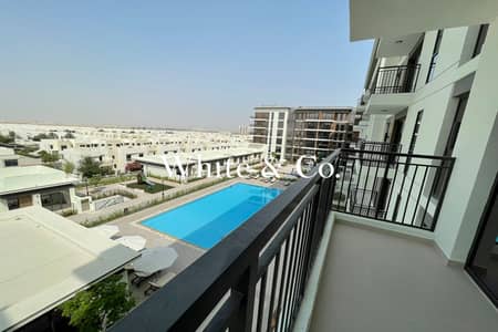 2 Bedroom Apartment for Rent in Town Square, Dubai - Brand New | Pool View | Kitchen Equipped
