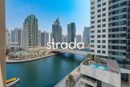 1 Bedroom Flat for Rent in Dubai Marina, Dubai - contemporary design | marina views | unfurnished