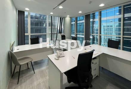 Office for Rent in Business Bay, Dubai - Fully Furnished | High Floor | Canal View