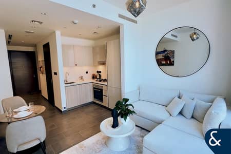 1 Bedroom Flat for Rent in Sobha Hartland, Dubai - Furnished 1BR | Pool View | Modern Finish