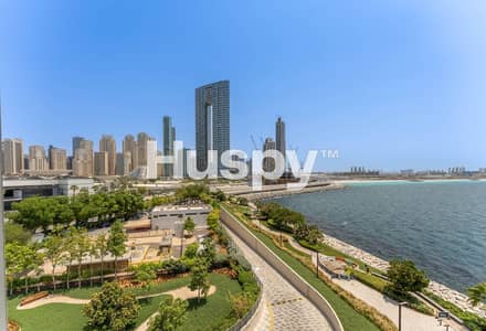 2 Bedroom Apartment for Rent in Bluewaters Island, Dubai - Corner Unit | Maids Room | JBR and Sea View