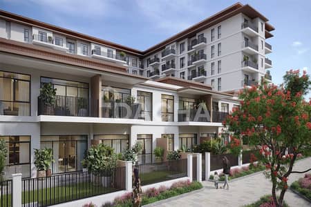 Studio for Sale in Town Square, Dubai - Pool View | Top Floor | 50/50 Payment Plan