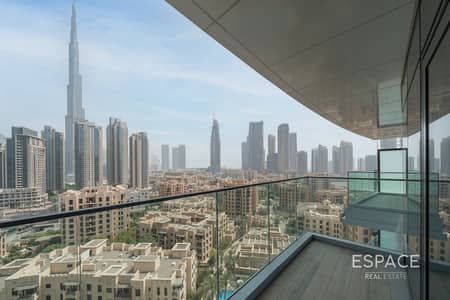 2 Bedroom Apartment for Sale in Downtown Dubai, Dubai - High Floor | Burj Khalifa View | Balcony