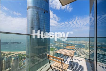 2 Bedroom Apartment for Rent in Dubai Marina, Dubai - Furnished | Marina and Sea View | Vacant