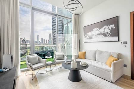 1 Bedroom Apartment for Rent in Downtown Dubai, Dubai - Fully Furnished | Low Floor | Burj View