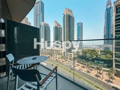 1 Bedroom Apartment for Rent in Downtown Dubai, Dubai - Low Floor | Luxury Furnishing | Opera View