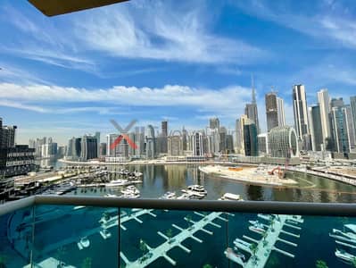 1 Bedroom Flat for Rent in Business Bay, Dubai - Balcony View 2. jpeg