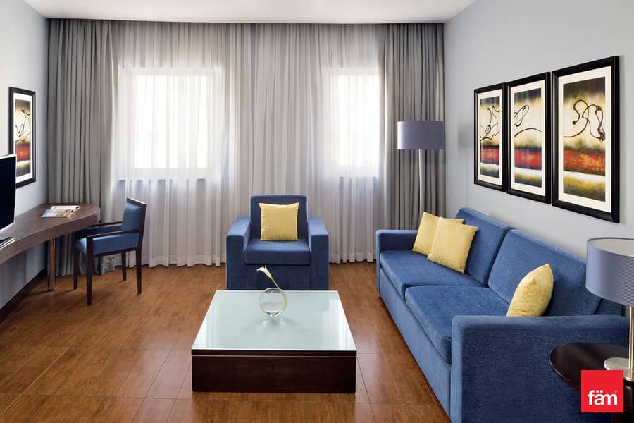 Апартаменты в отеле в Аль Мамзар，Movenpick Hotel Apartments, 1 спальня, 89000 AED - 12511179